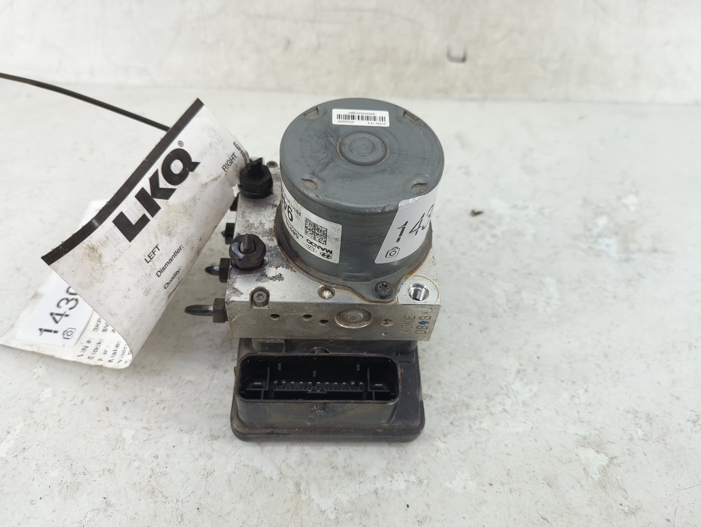 2021 Kia Rio ABS Pump Control Module Replacement P/N:BE6003DE00 Fits OEM Used Auto Parts - Oemusedautoparts1.com