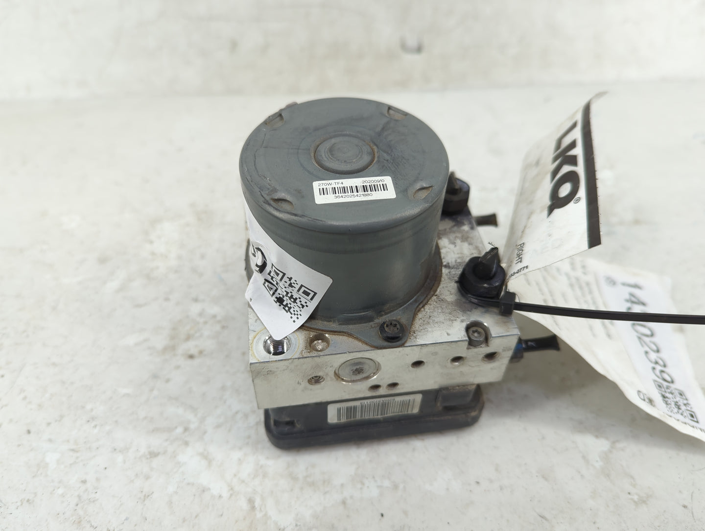 2021 Kia Rio ABS Pump Control Module Replacement P/N:BE6003DE00 Fits OEM Used Auto Parts - Oemusedautoparts1.com