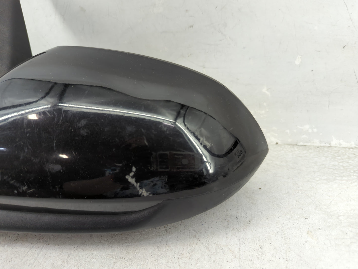 2021 Kia Rio Driver Left Side View Manual Door Mirror Black - Oemusedautoparts1.com