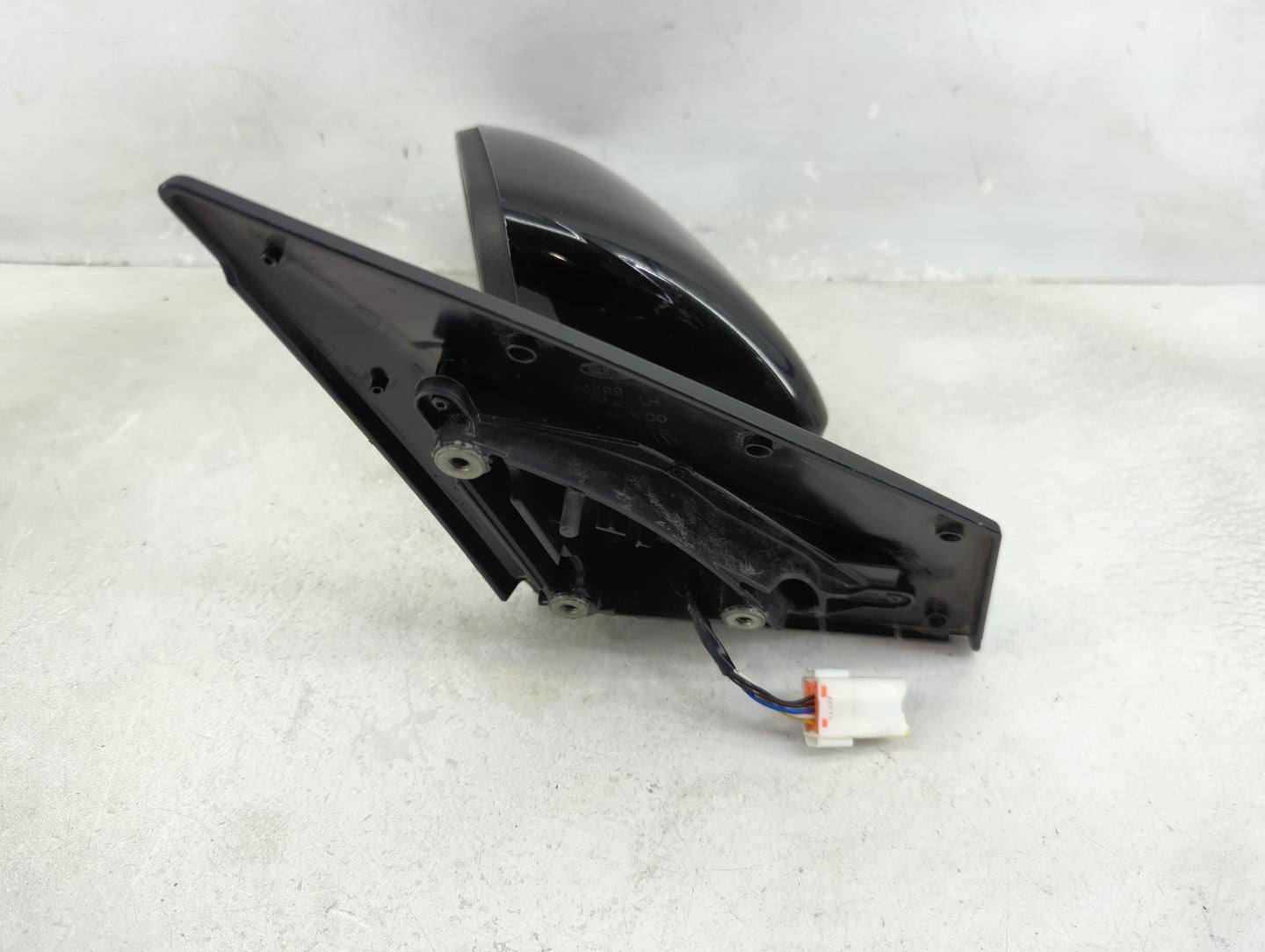 2021 Kia Rio Driver Left Side View Manual Door Mirror Black - Oemusedautoparts1.com