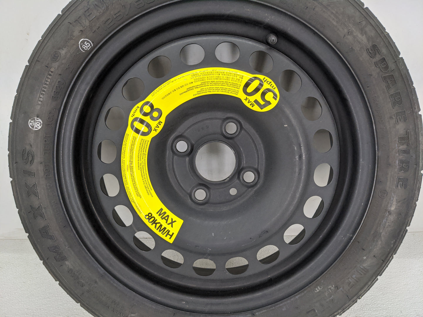 2018-2022 Kia Rio Spare Donut Tire Wheel Rim Oem - Oemusedautoparts1.com