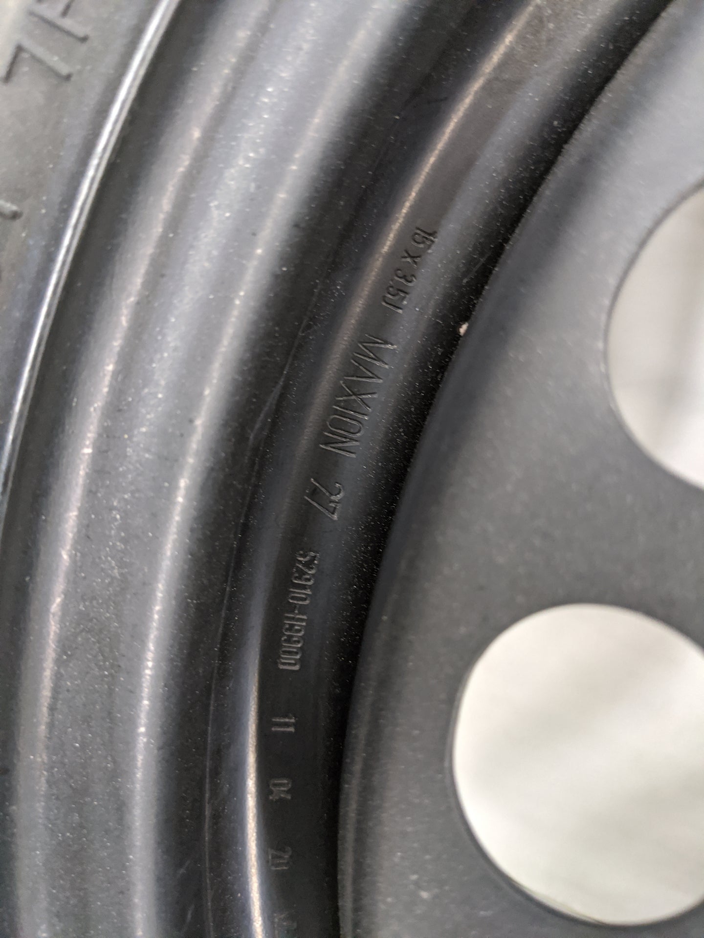 2018-2022 Kia Rio Spare Donut Tire Wheel Rim Oem - Oemusedautoparts1.com