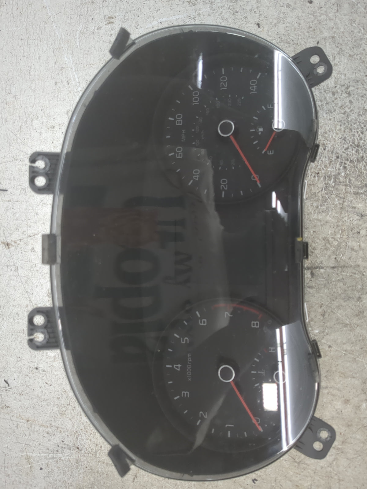 2021 Kia Rio Instrument Cluster Speedometer Gauges P/N:94001-H9570 Miles: Fits OEM Used Auto Parts - Oemusedautoparts1.com