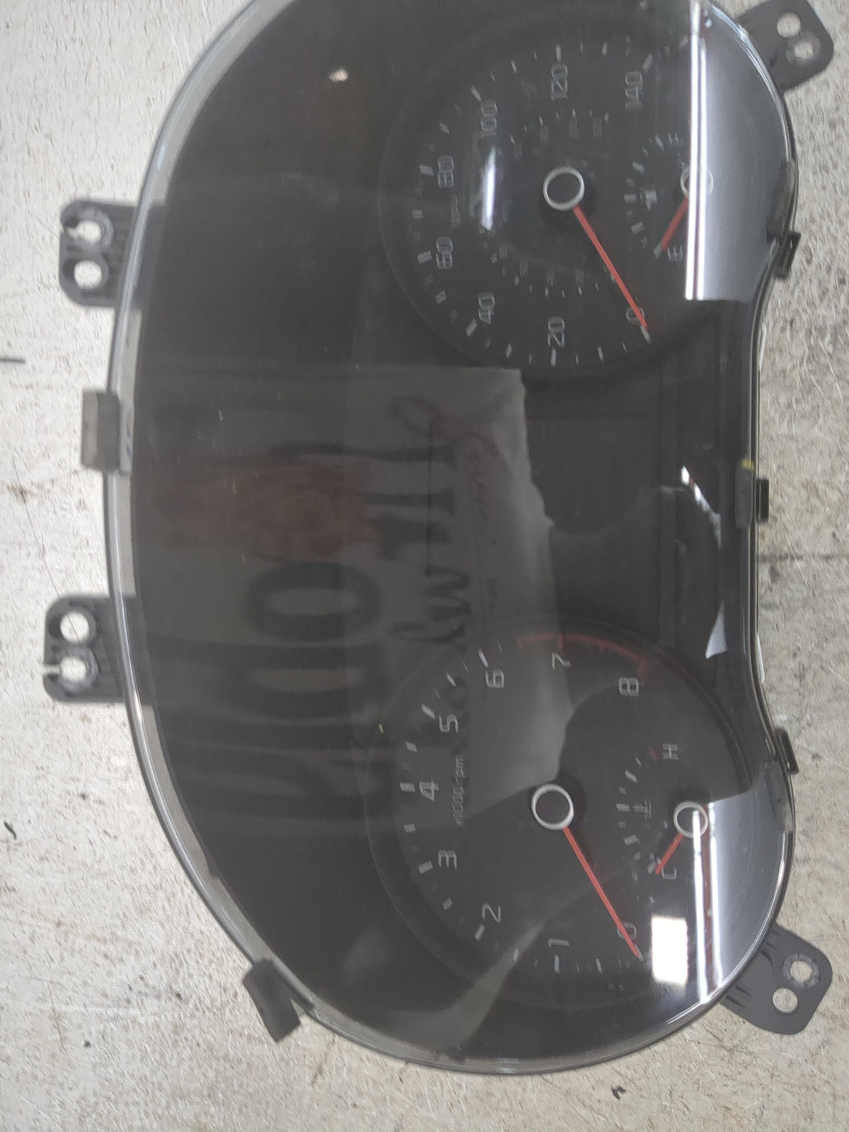 2021 Kia Rio Instrument Cluster Speedometer Gauges P/N:94001-H9570 Miles: Fits OEM Used Auto Parts - Oemusedautoparts1.com