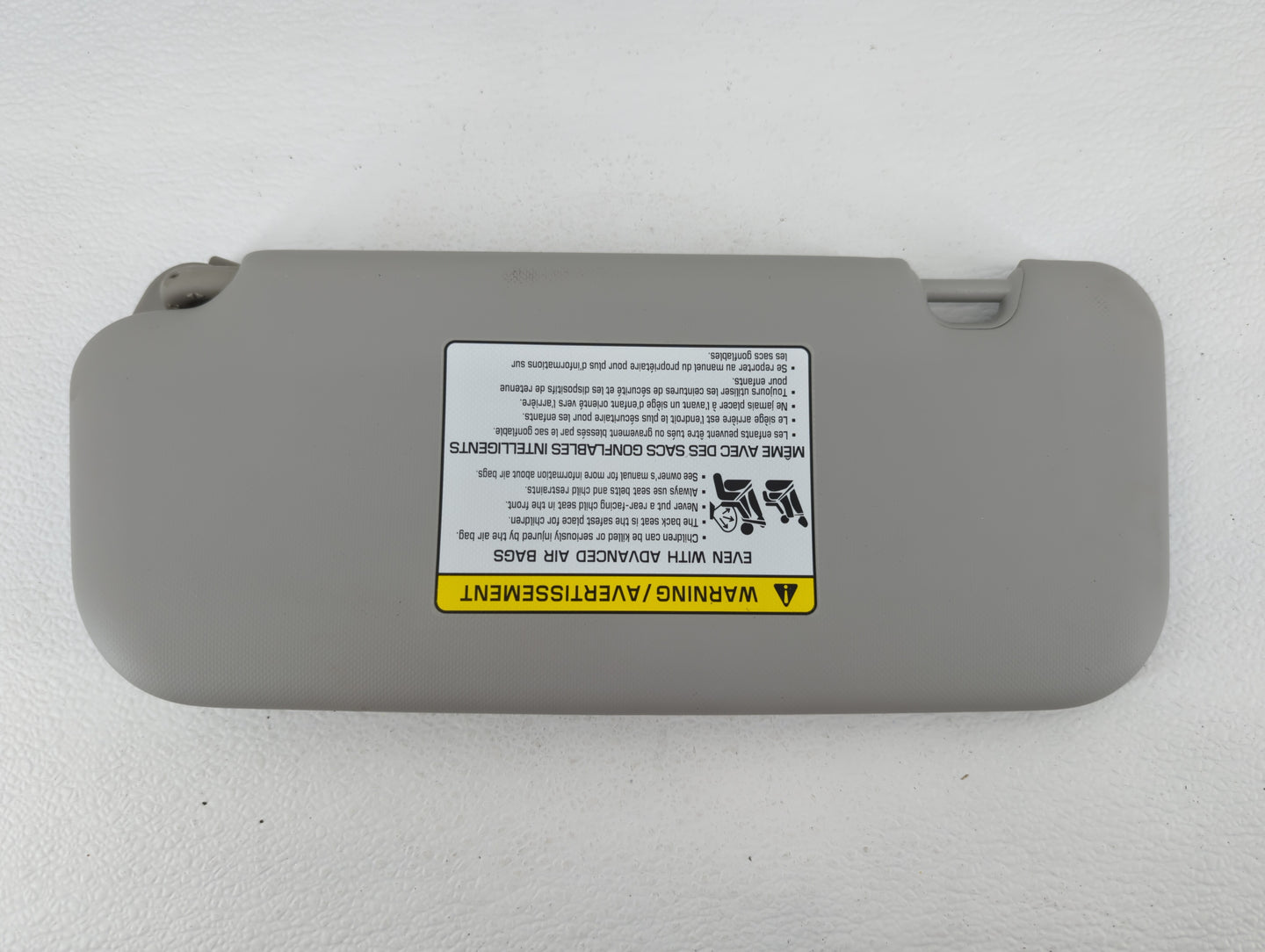 2021 Kia Rio Sun Visor Shade Replacement Passenger Right Mirror Fits OEM Used Auto Parts - Oemusedautoparts1.com