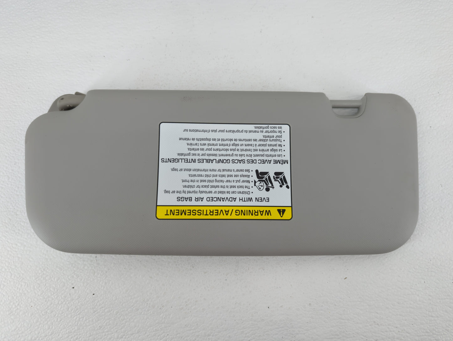 2021 Kia Rio Sun Visor Shade Replacement Passenger Right Mirror Fits OEM Used Auto Parts - Oemusedautoparts1.com