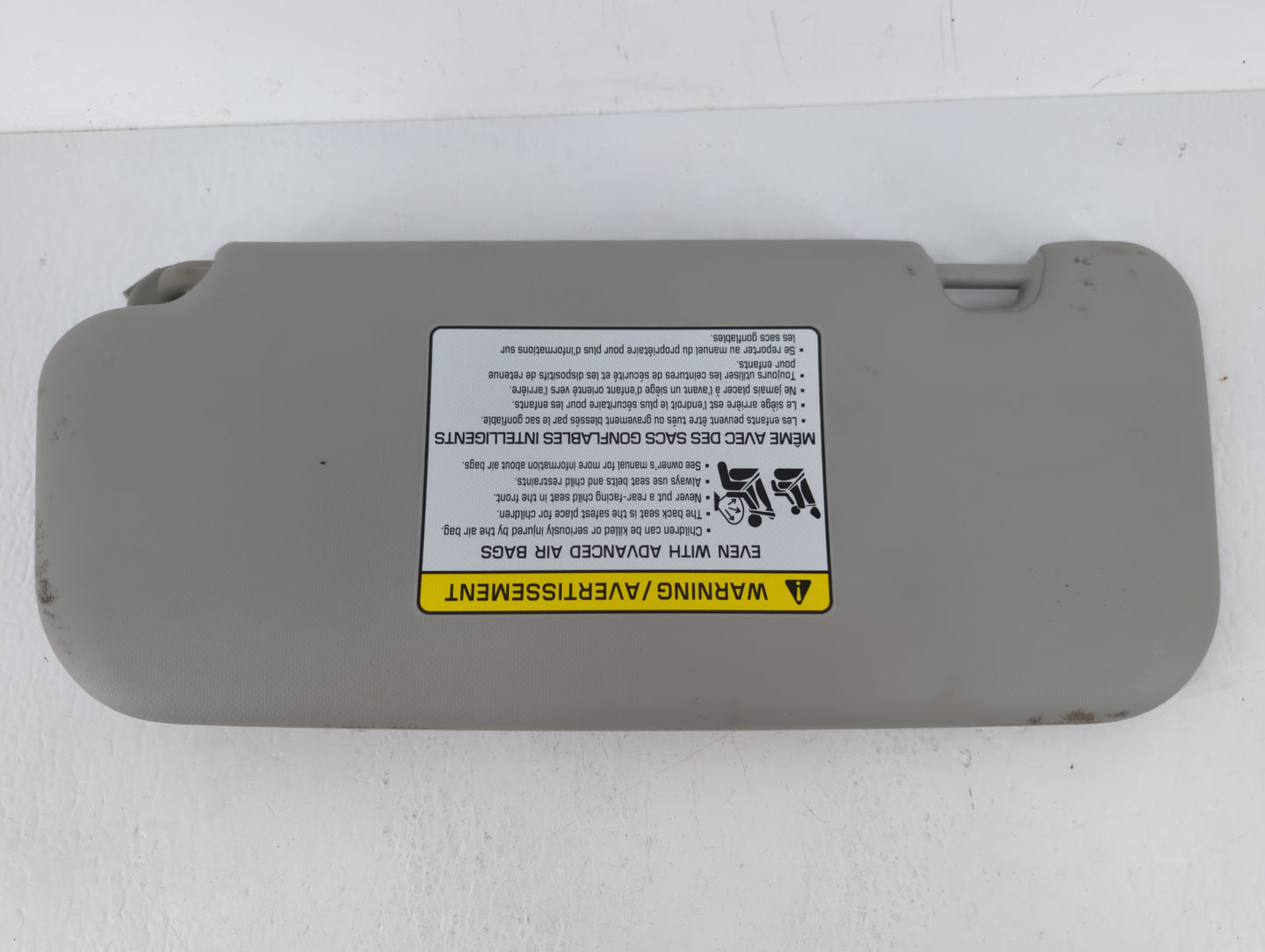 2018-2020 Kia Rio Sun Visor Shade Replacement Passenger Right Mirror Fits Fits 2018 2019 2020 2021 2022 OEM Used Auto Parts 