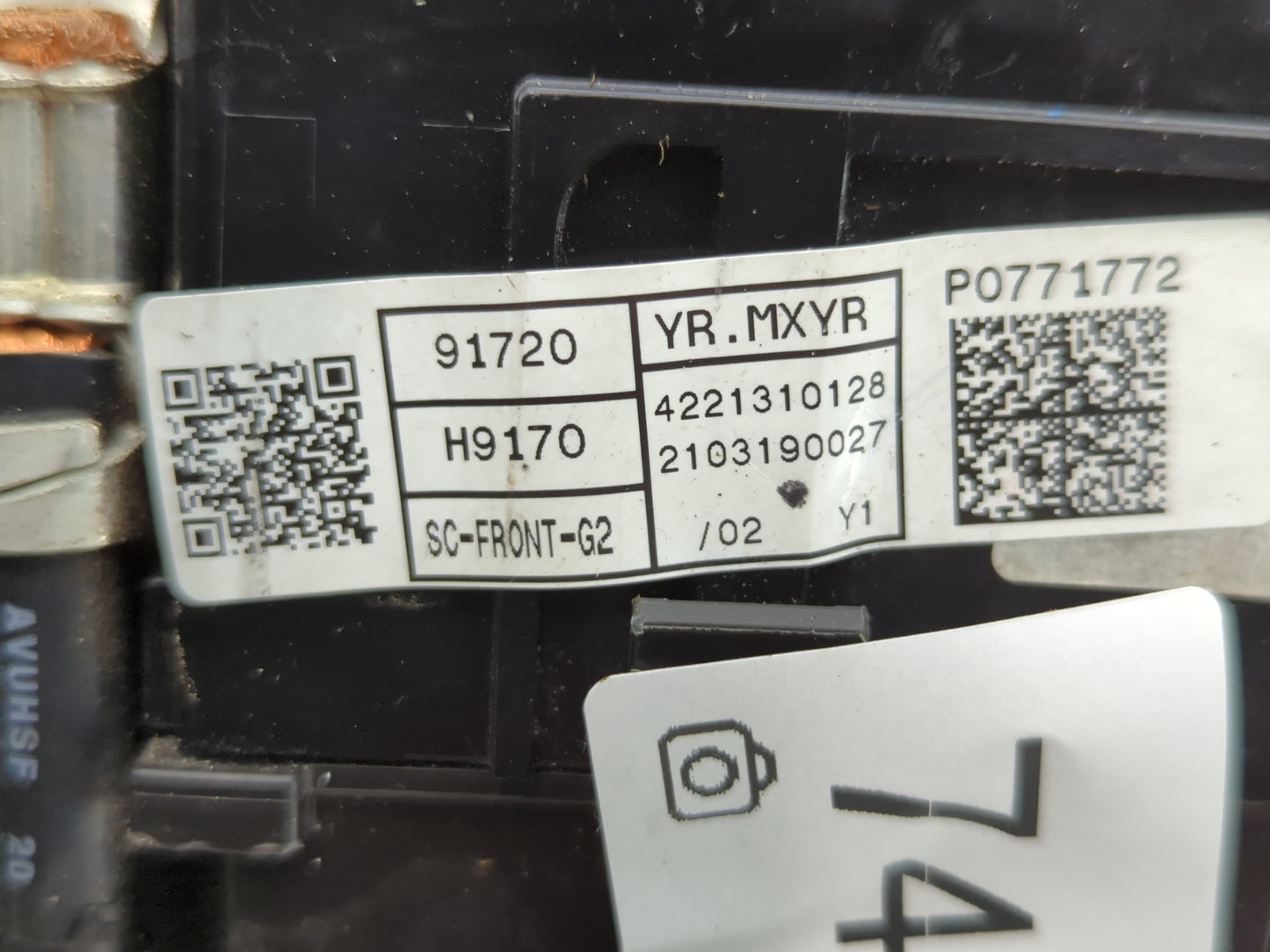 2020 Kia Rio Fusebox Fuse Box Panel Relay Module P/N:91720 H9170 Fits OEM Used Auto Parts - Oemusedautoparts1.com