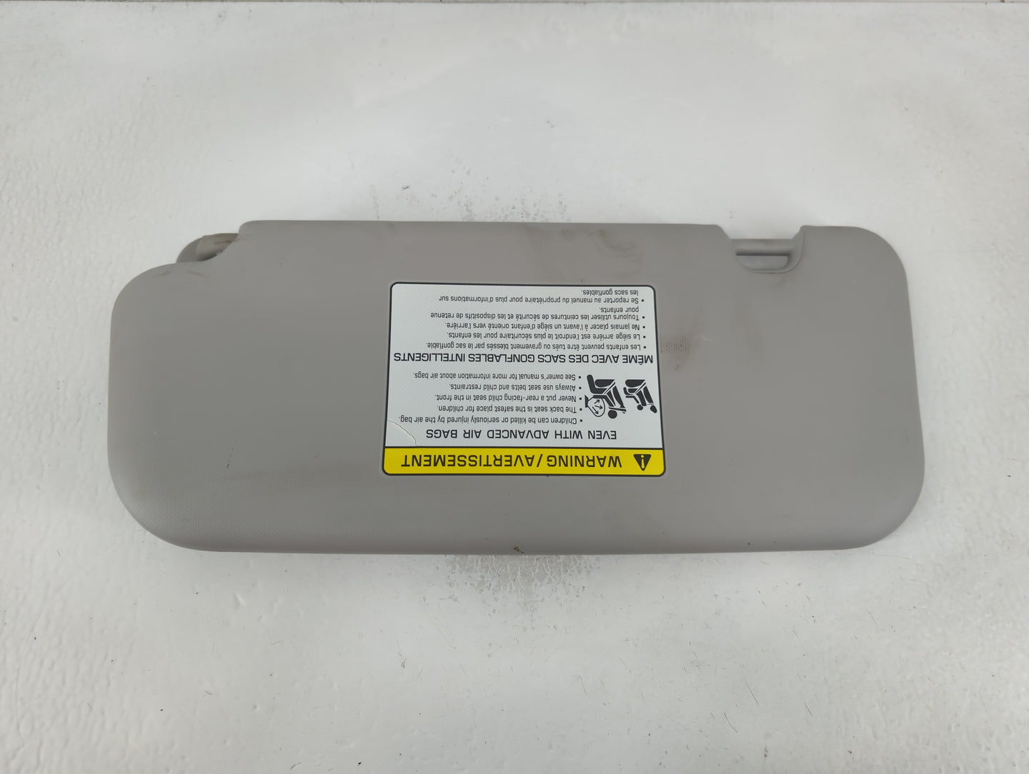 2018-2020 Kia Rio Sun Visor Shade Replacement Passenger Right Mirror Fits Fits 2018 2019 2020 2021 2022 OEM Used Auto Parts 