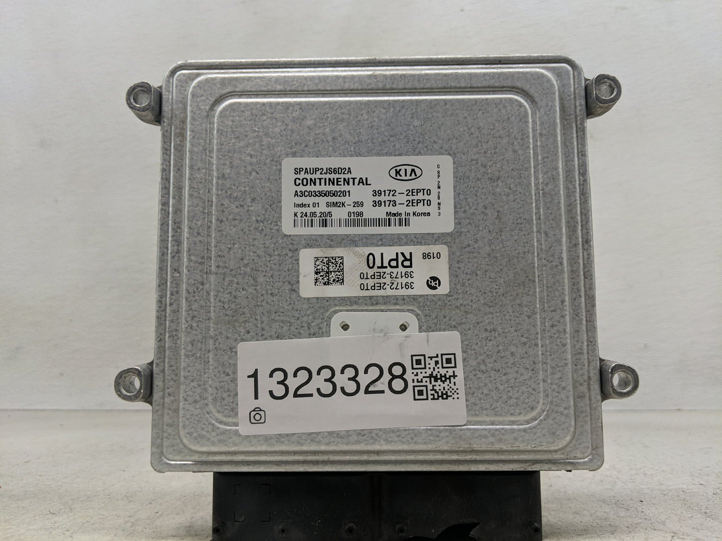 2021 Kia Seltos PCM Engine Control Computer ECU ECM PCU OEM P/N:39173-2EPT0 39172-2EPT0 Fits OEM Used Auto Parts - Oemusedau