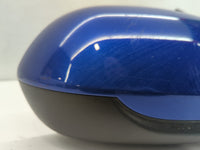 2021-2022 Kia Seltos Driver Left Side View Manual Door Mirror Blue - Oemusedautoparts1.com