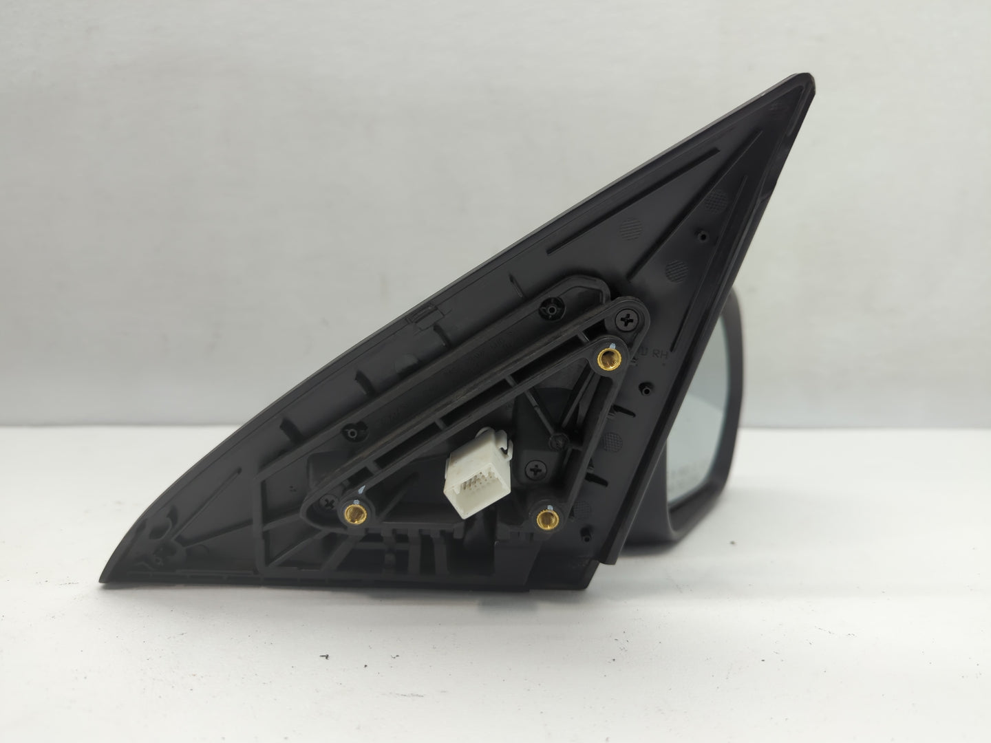 2021-2022 Kia Seltos Driver Left Side View Manual Door Mirror Blue - Oemusedautoparts1.com