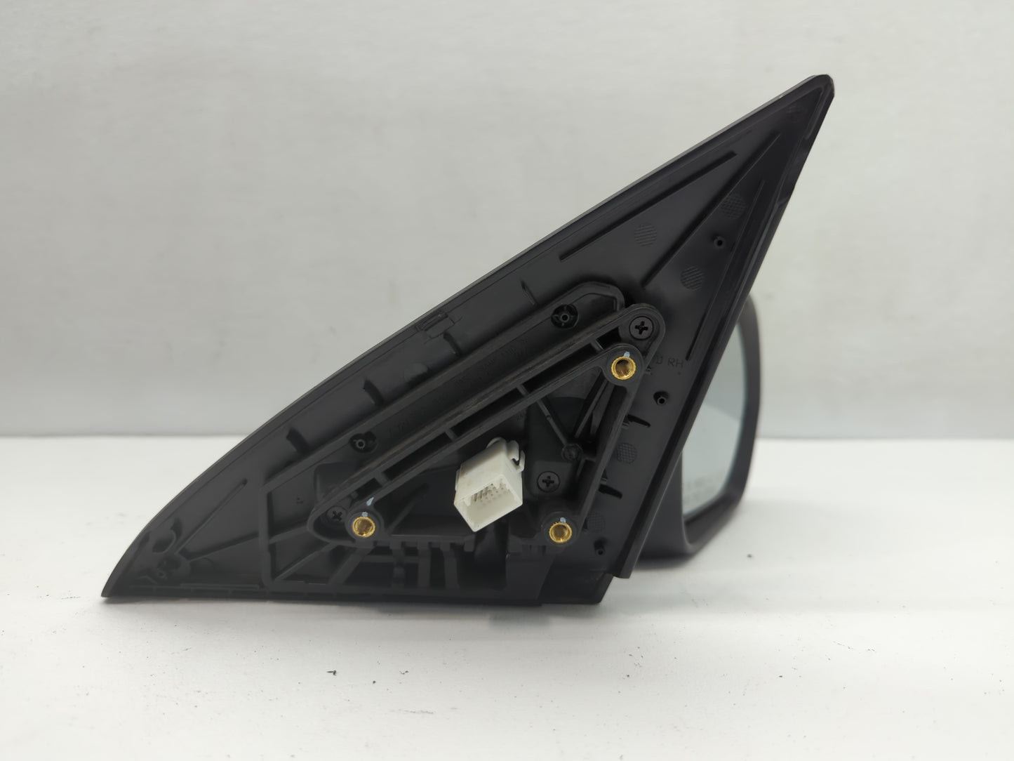 2021-2022 Kia Seltos Driver Left Side View Manual Door Mirror Blue - Oemusedautoparts1.com