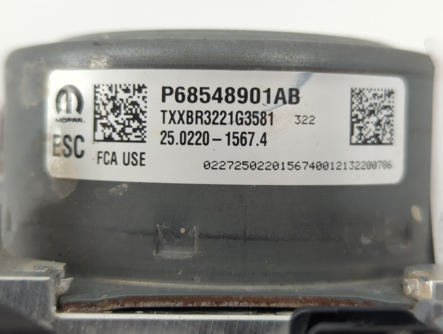 2021-2022 Kia Seltos ABS Pump Control Module Replacement P/N:P68548901AB 58920-Q5100 Fits Fits 2021 2022 OEM Used Auto Parts