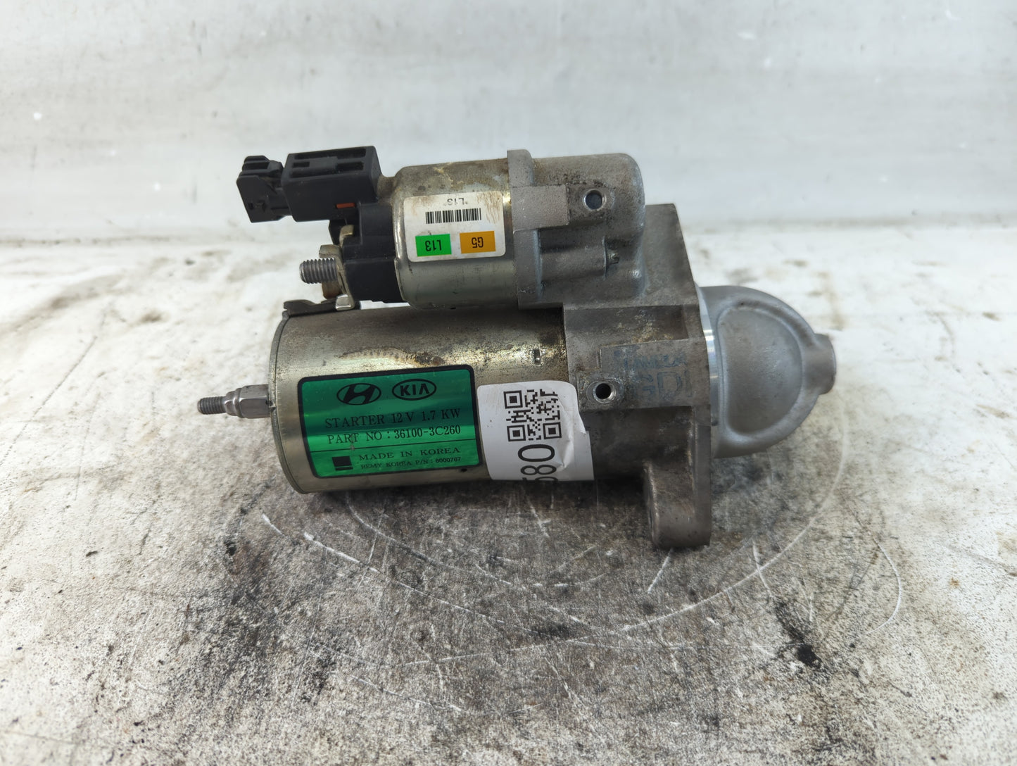2021 Kia Sorento Car Starter Motor Solenoid OEM P/N:36100-3C260 Fits Fits 2020 2022 2023 OEM Used Auto Parts - Oemusedautopa