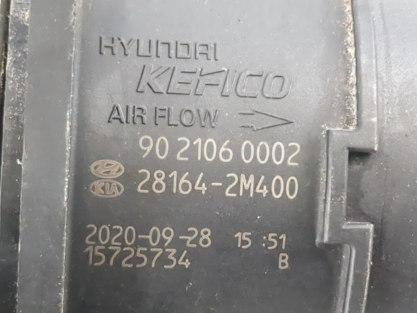 2021-2021 Kia Sorento Mass Air Flow Meter Maf - Oemusedautoparts1.com