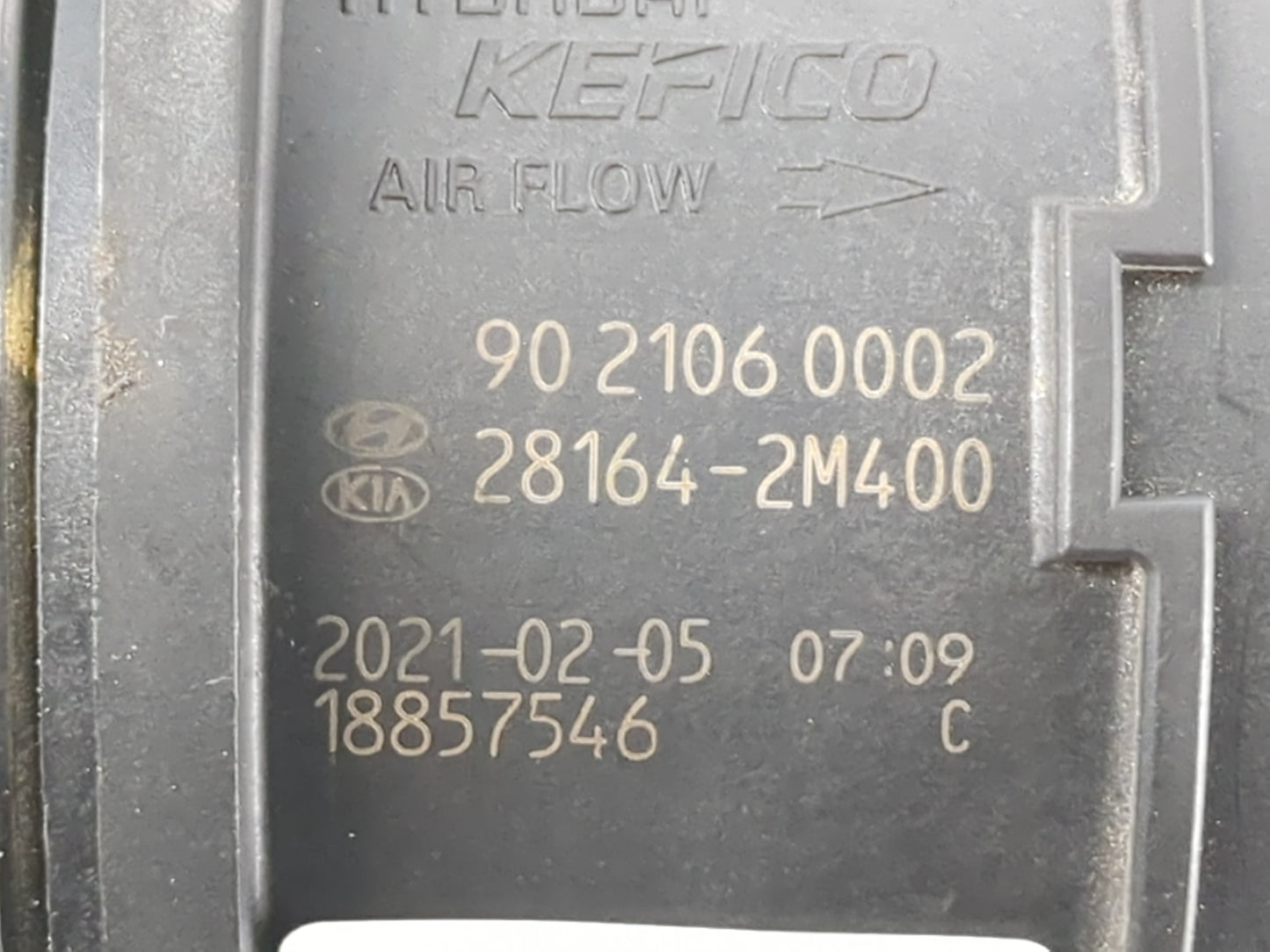 2021-2021 Kia Sorento Mass Air Flow Meter Maf - Oemusedautoparts1.com