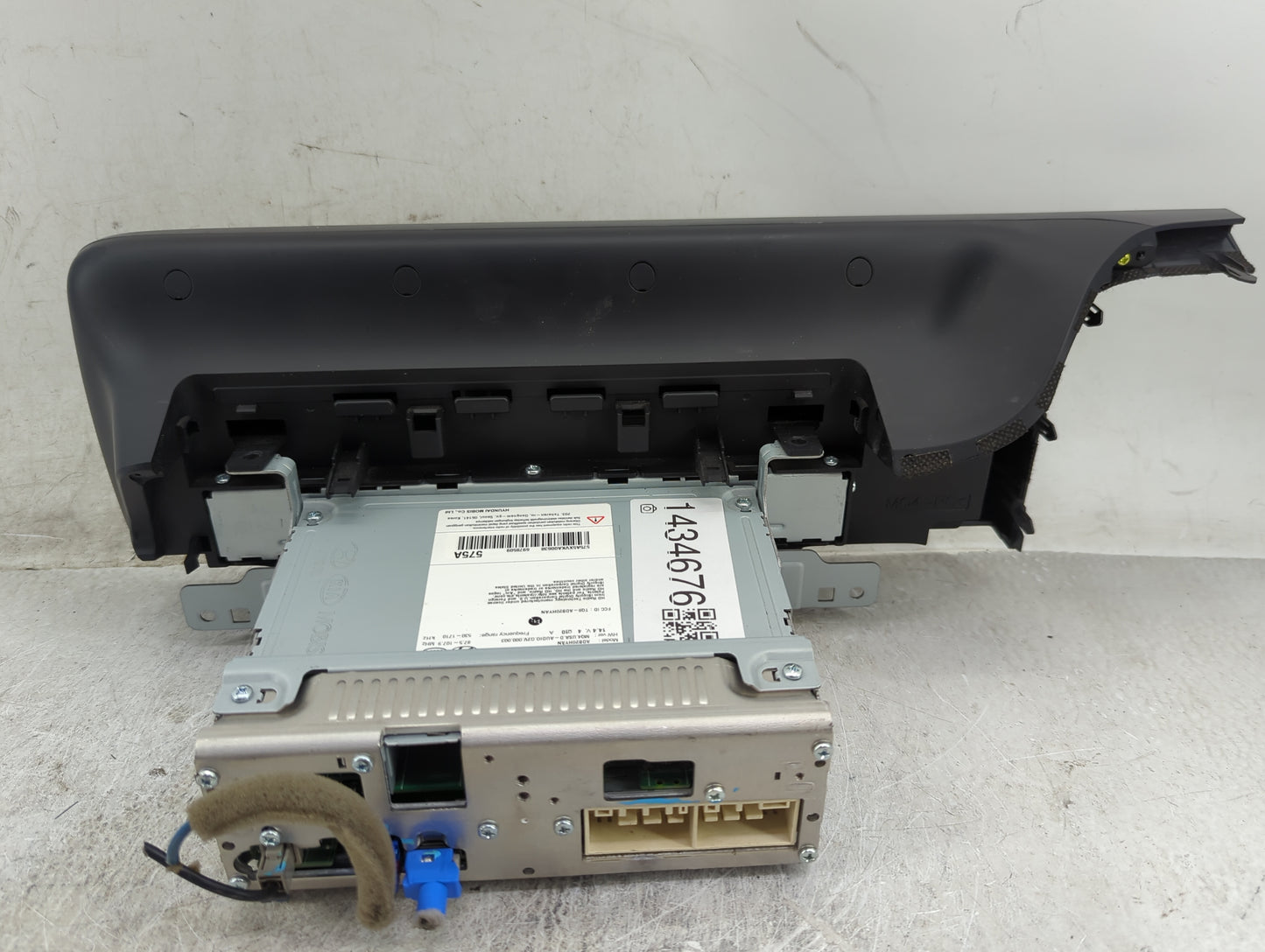2021 Kia Sorento Radio AM FM Cd Player Receiver Replacement P/N:96160R5750FHL ADB20HYAN, M04.USA.D-AUDIO G2V.000.003 Fits OE