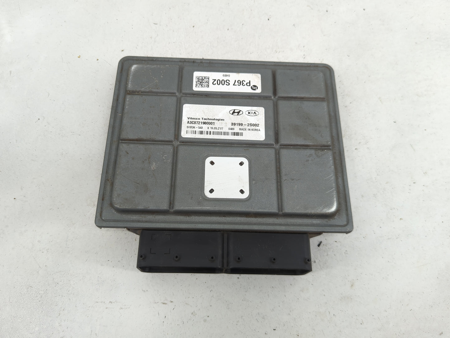 2021 Kia Sorento PCM Engine Control Computer ECU ECM PCU OEM P/N:A3C0721980001 39199-2S002, SIM3K-543 Fits OEM Used Auto Par