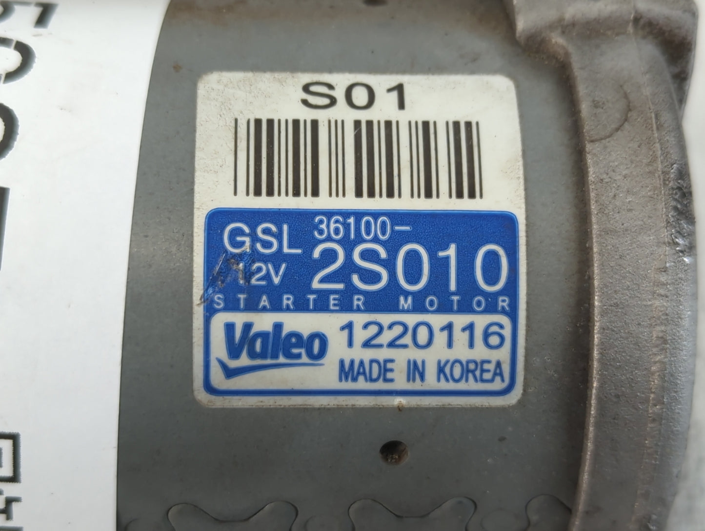2021 Kia Sorento Car Starter Motor Solenoid OEM P/N:1220116 36100-2S010 Fits Fits 2020 2022 2023 OEM Used Auto Parts - Oemus