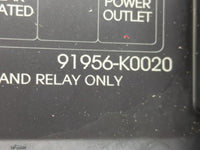 2020-2021 Kia Soul Fusebox Fuse Box Panel Relay Module P/N:91956-K0020 Fits Fits 2020 2021 OEM Used Auto Parts - Oemusedauto