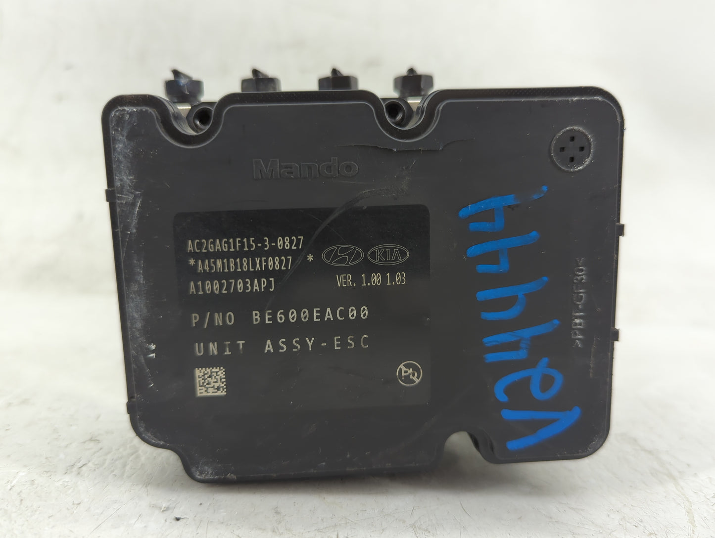 2020-2021 Kia Soul ABS Pump Control Module Replacement P/N:BE600EAC00 Fits Fits 2020 2021 OEM Used Auto Parts - Oemusedautop