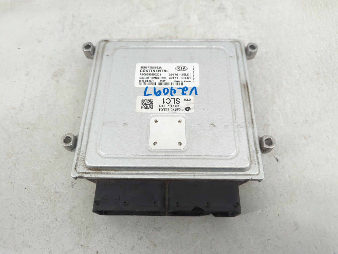 2020-2021 Kia Soul PCM Engine Control Computer ECU ECM PCU OEM P/N:391712ELC1 Fits Fits 2020 2021 OEM Used Auto Parts - Oemu