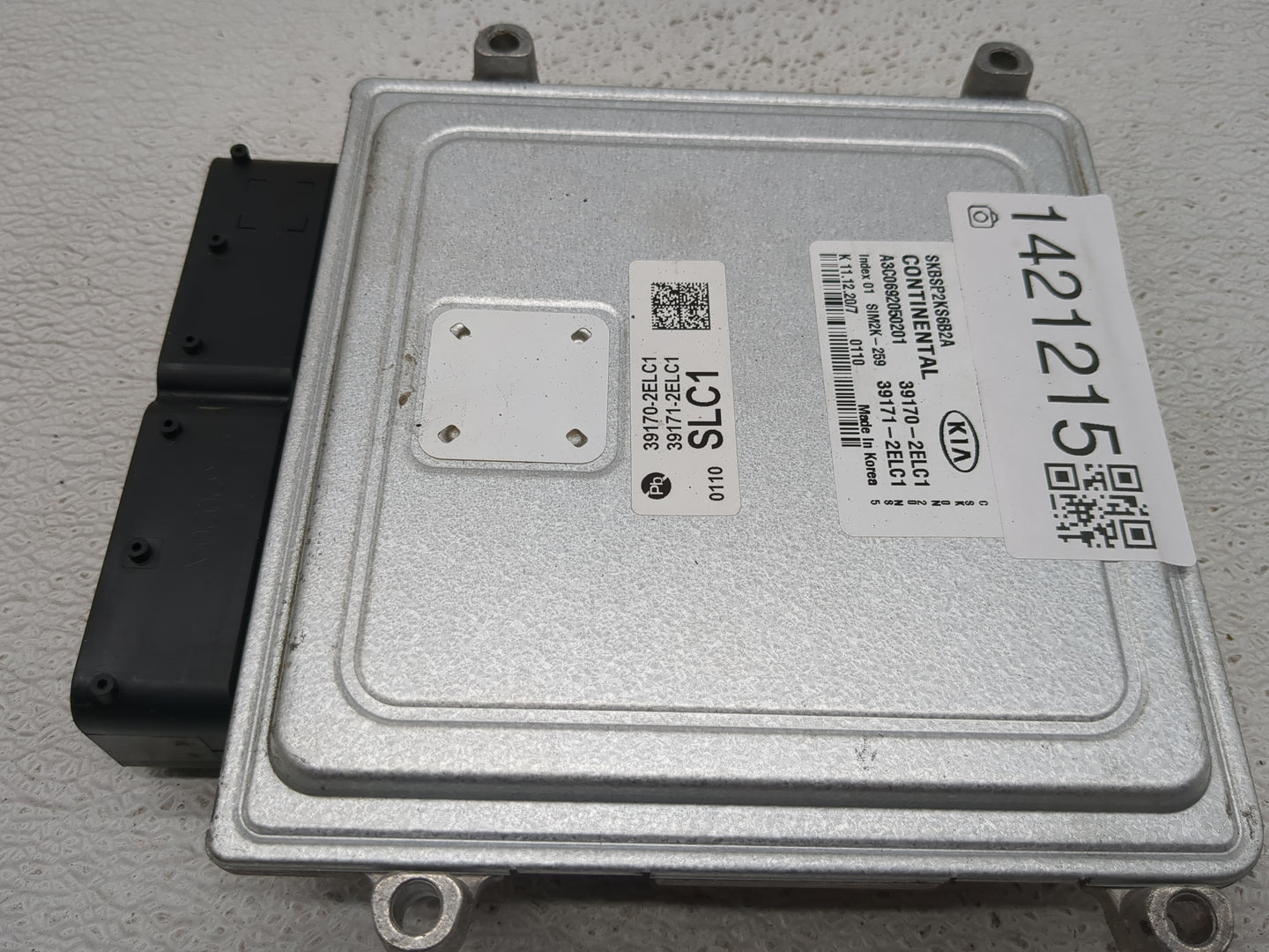 2020-2021 Kia Soul PCM Engine Control Computer ECU ECM PCU OEM P/N:39170-2ELC1 39171-2ELC1, SKBSP2KS6B2A Fits Fits 2020 2021
