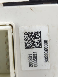 2020-2021 Kia Soul Master Power Window Switch Replacement Driver Side Left P/N:93530K0000 Fits Fits 2020 2021 OEM Used Auto 