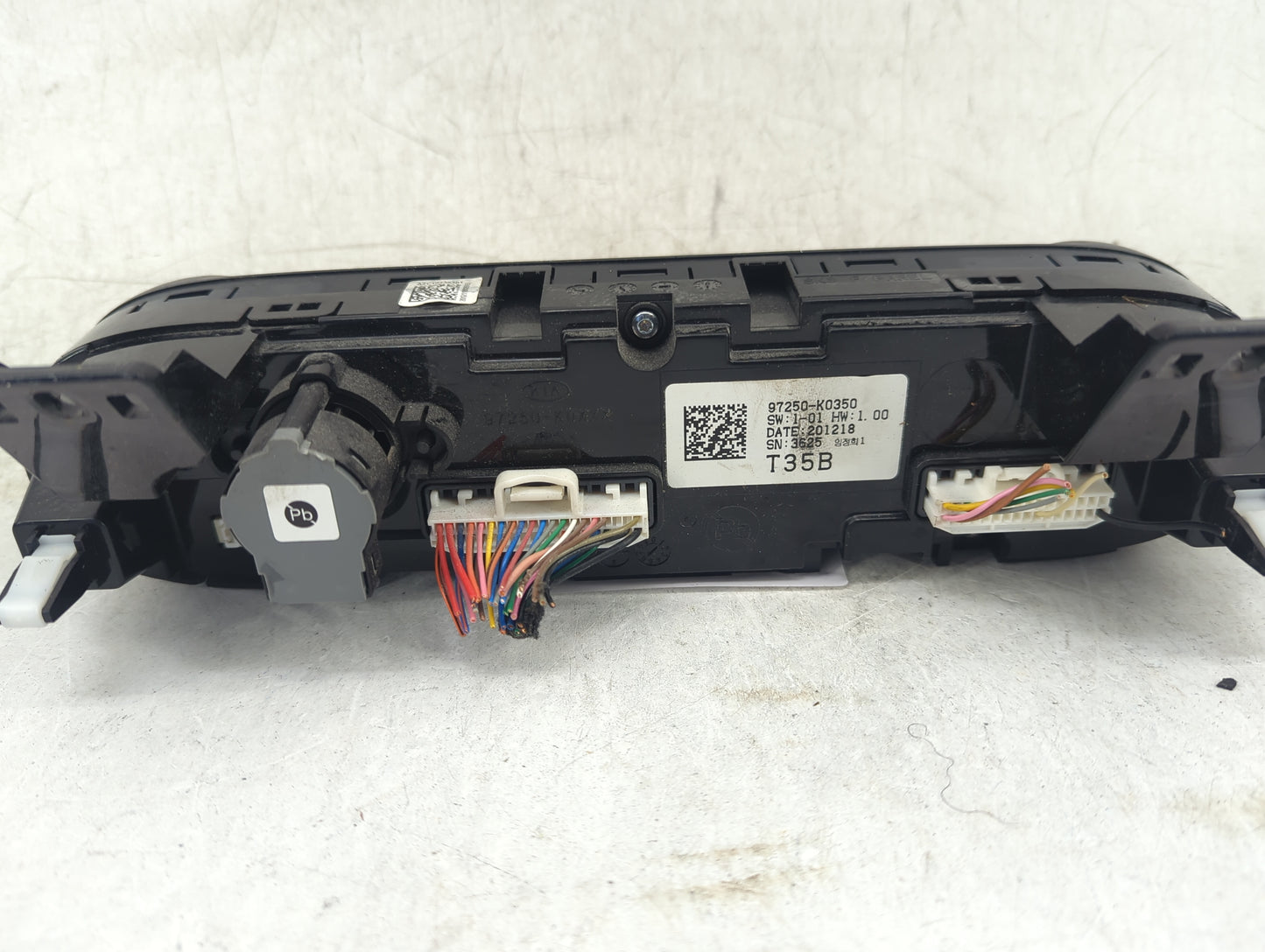 2020-2021 Kia Soul Climate Control Module Temperature AC/Heater Replacement P/N:97250-K0350 Fits Fits 2020 2021 OEM Used Aut