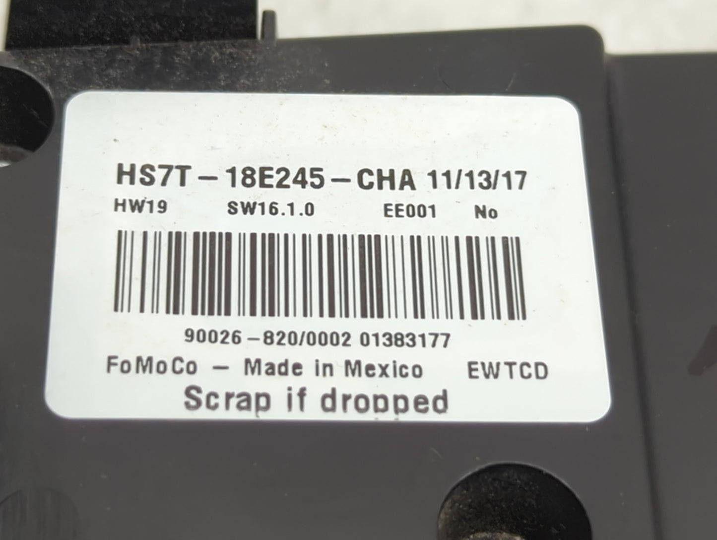 2020-2021 Kia Soul Climate Control Module Temperature AC/Heater Replacement P/N:HS7T-18E245-CHA Fits Fits 2020 2021 OEM Used