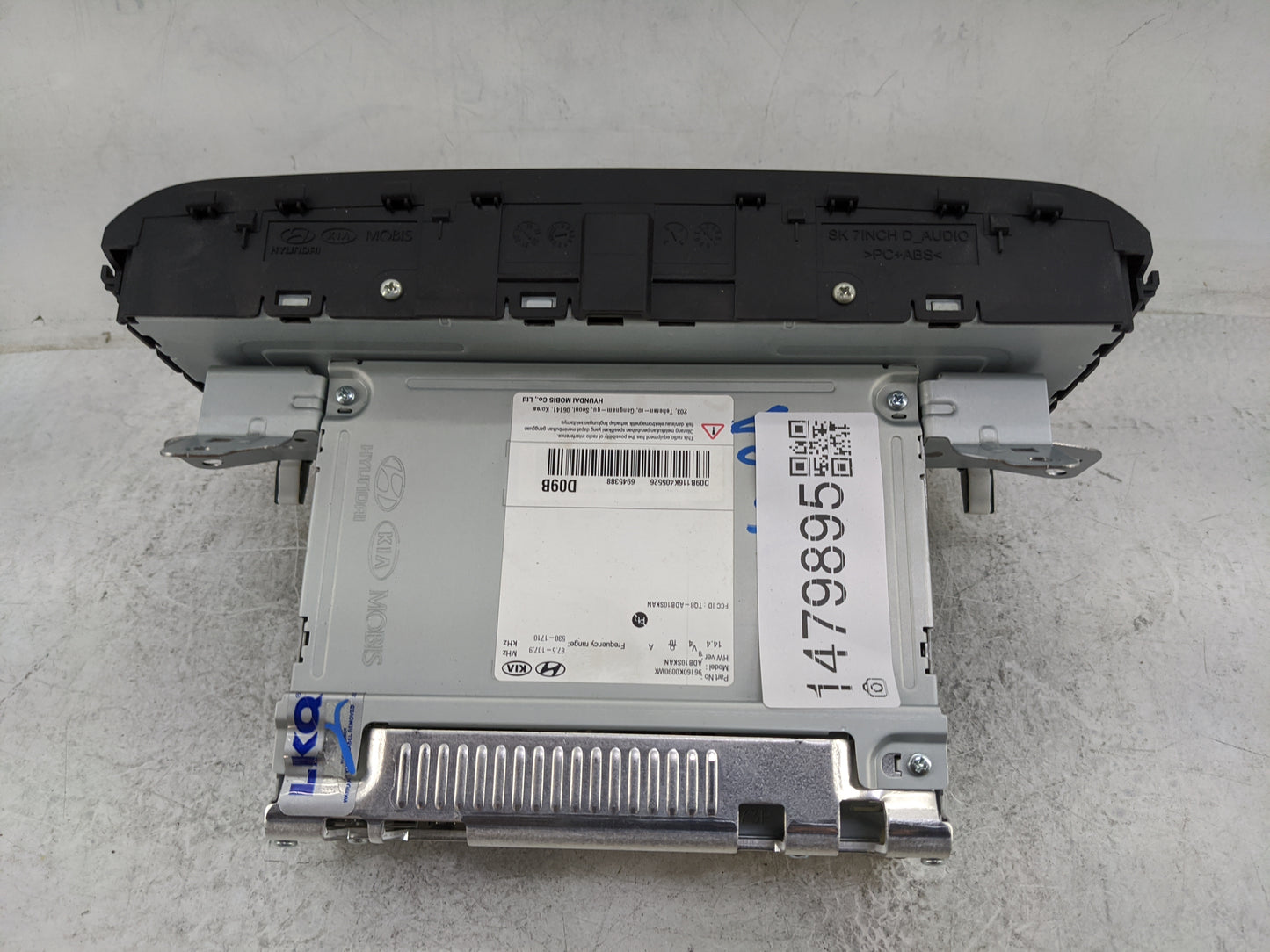 Kia Soul Information Display Screen 1479895 - Oemusedautoparts1.com