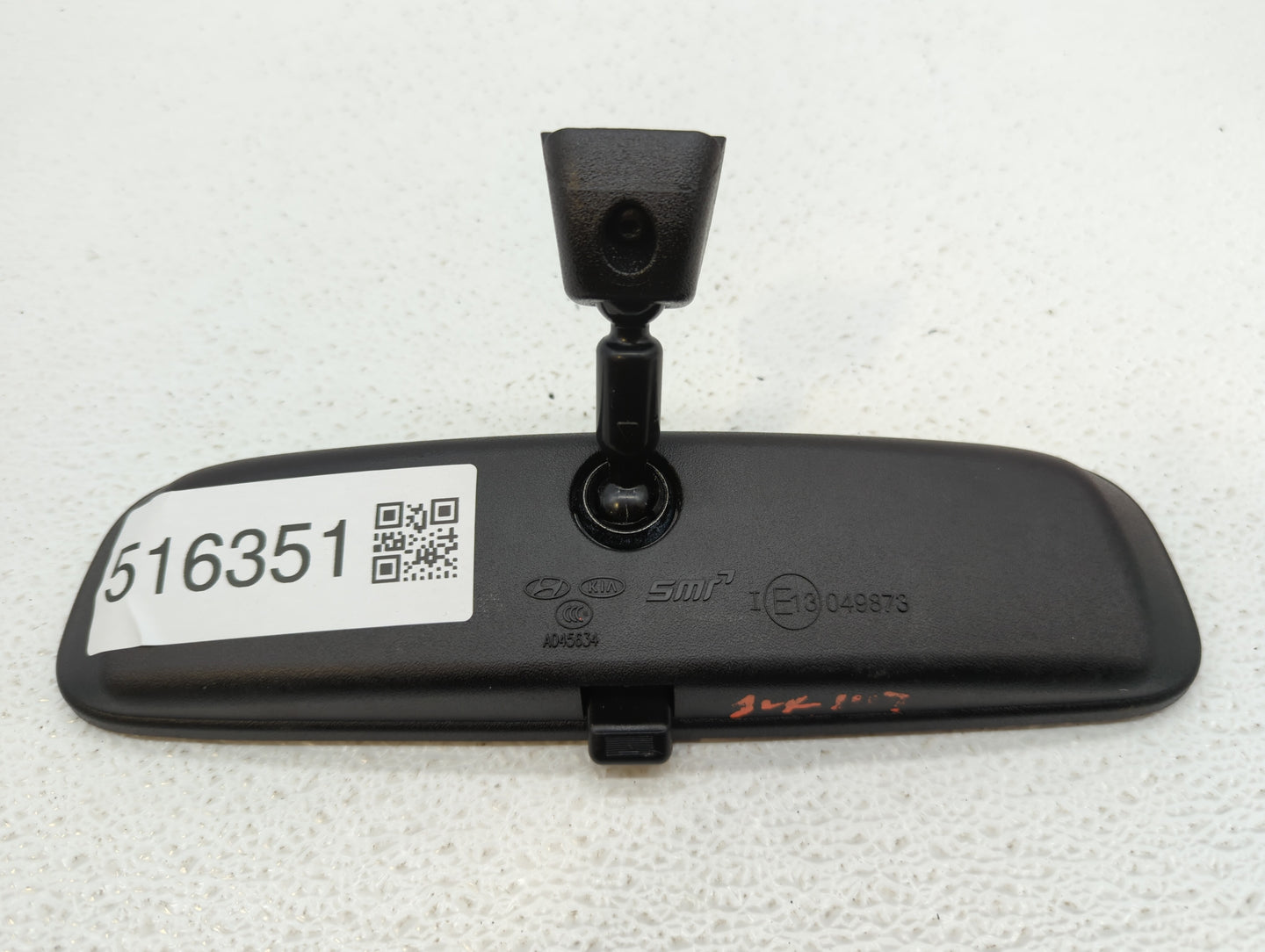 2010-2021 Kia Soul Interior Rear View Mirror Replacement OEM P/N:E13049873 Fits OEM Used Auto Parts - Oemusedautoparts1.com