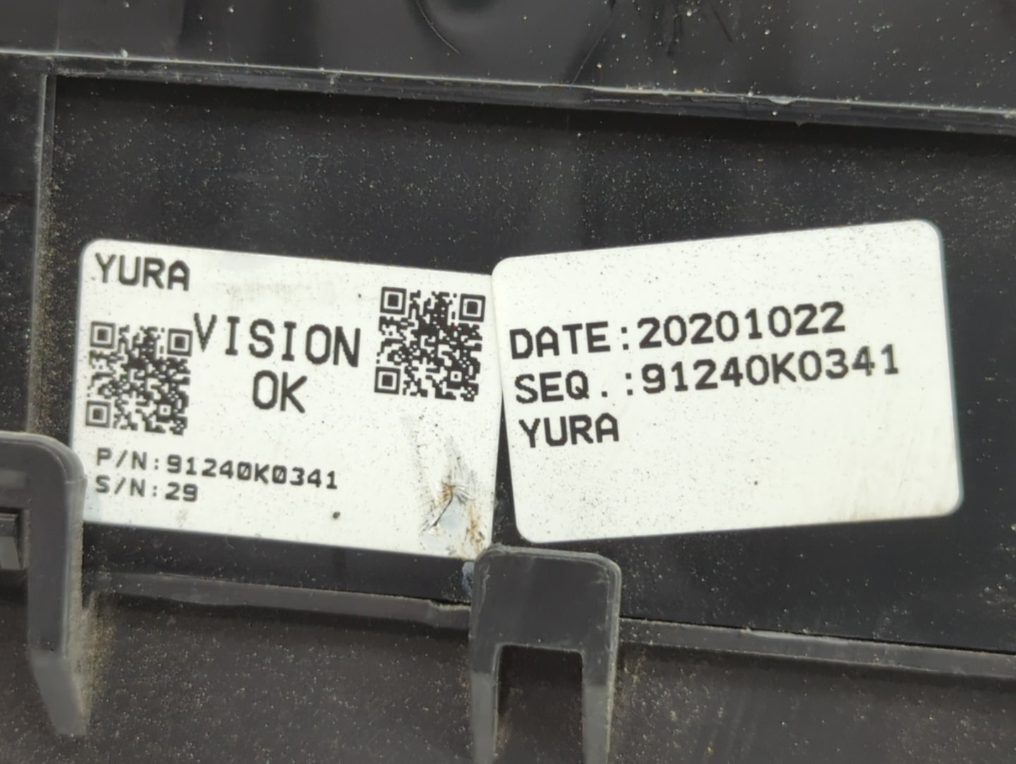2020-2021 Kia Soul Fusebox Fuse Box Panel Relay Module P/N:91240K0341 Fits Fits 2020 2021 OEM Used Auto Parts - Oemusedautop
