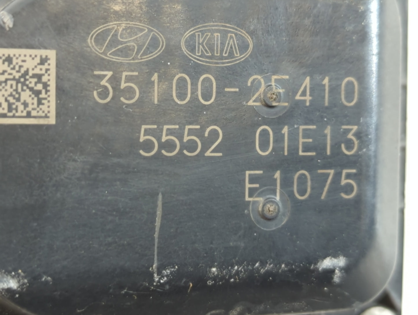 2020-2021 Kia Soul Throttle Body P/N:35100-2E410 Fits Fits 2020 2021 2022 OEM Used Auto Parts - Oemusedautoparts1.com
