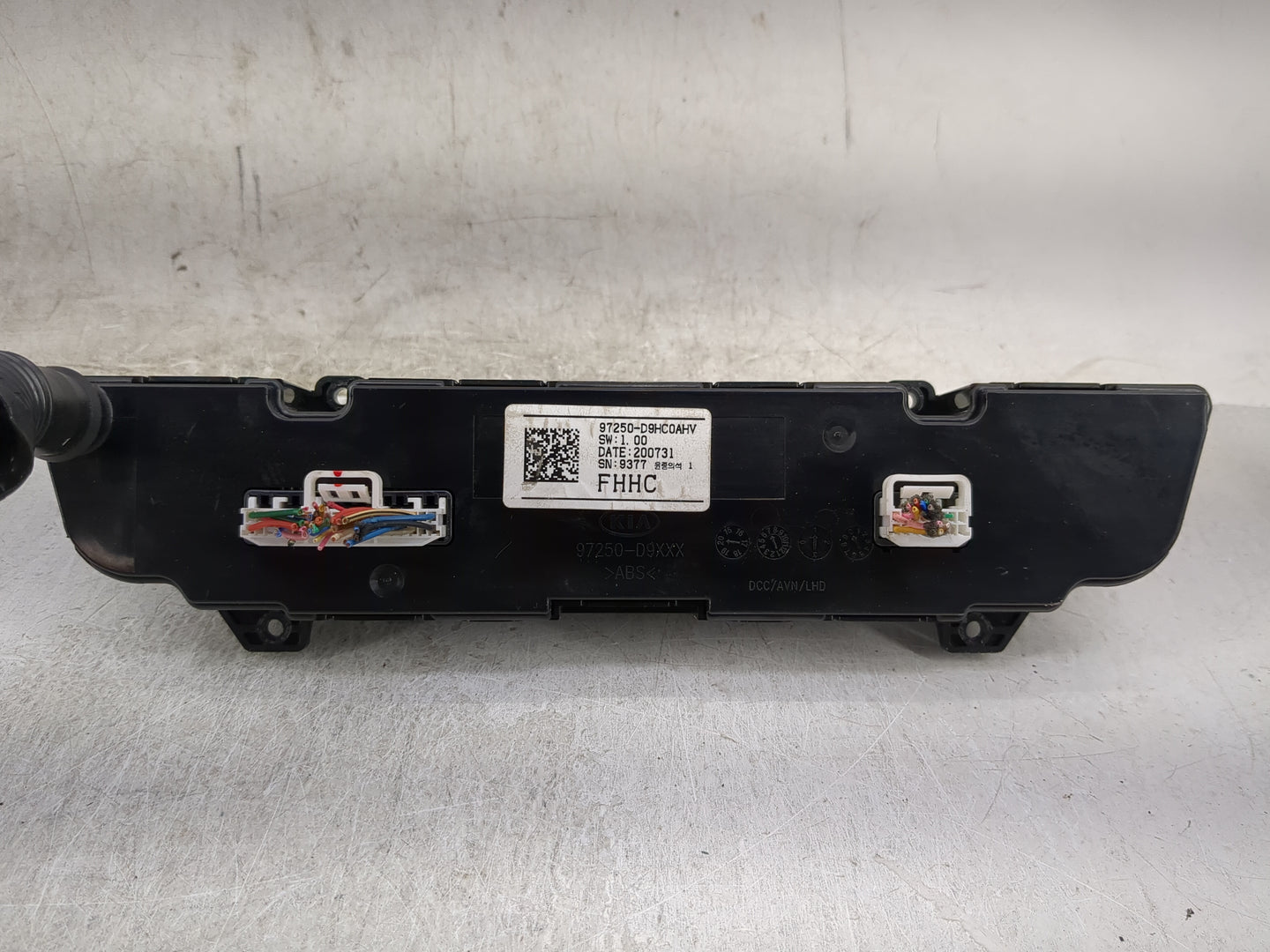 2020-2021 Kia Sportage Climate Control Module Temperature AC/Heater Replacement P/N:97250-D9HC0AHV 97250-D9XXX Fits Fits 202