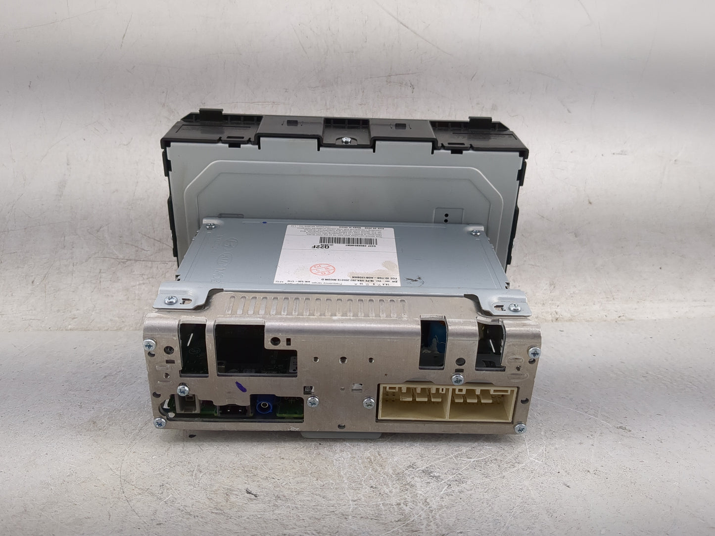 2020-2021 Kia Sportage Radio AM FM Cd Player Receiver Replacement P/N:96160D9220FHV Fits Fits 2020 2021 OEM Used Auto Parts 