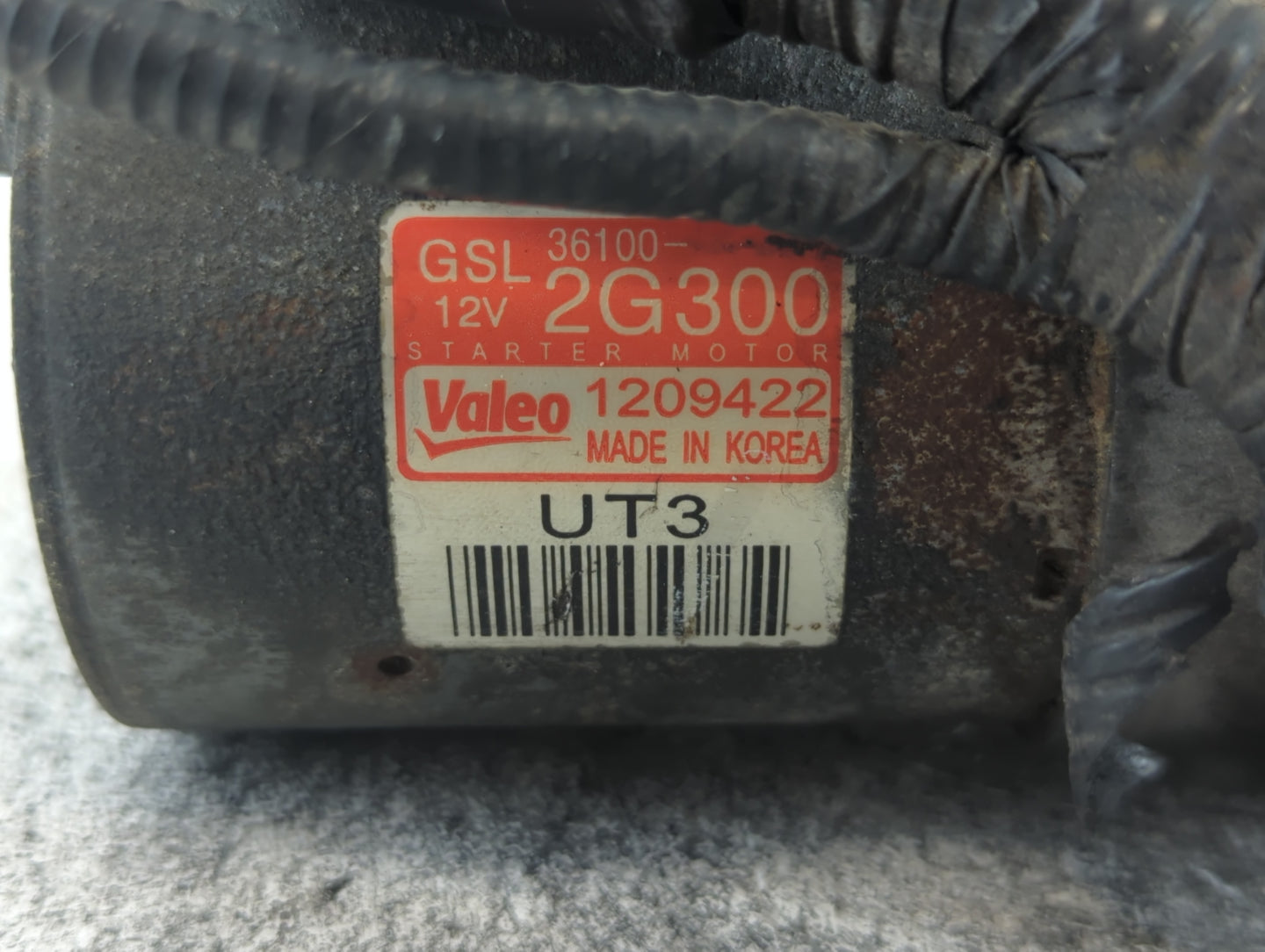 2017-2021 Kia Sportage Car Starter Motor Solenoid OEM P/N:36100-2G300 Fits Fits 2016 2017 2018 2019 2020 2021 OEM Used Auto 