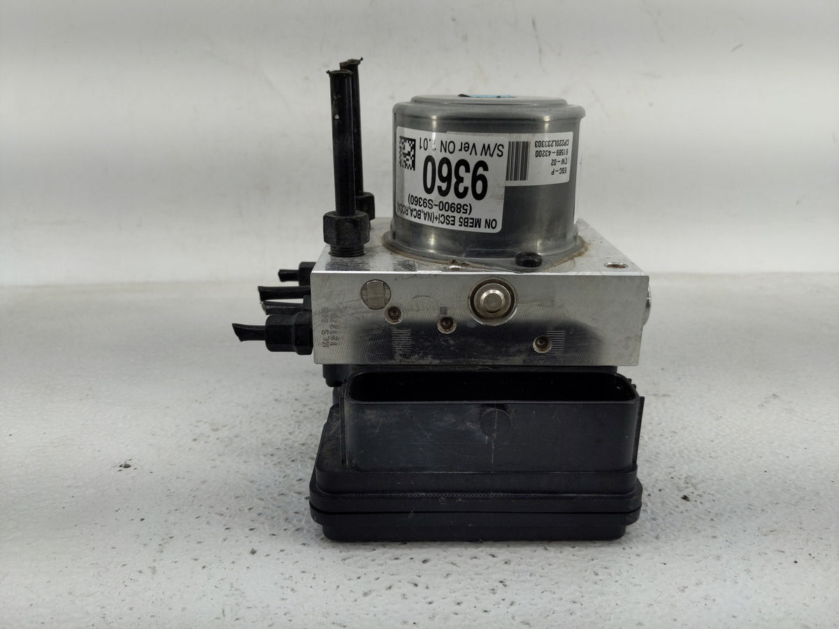 2020-2022 Kia Telluride Anti-Lock Brake ABS Pump Module Actuator OEM P/N:58900-S9360 61589-43200 Fits Fits 2020 2021 2022 OE