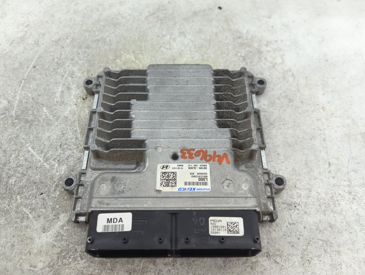 2021 Kia Telluride PCM Engine Control Computer ECU ECM PCU OEM P/N:39199-3L000 9001270125KD, SIM2K-260 Fits OEM Used Auto Pa