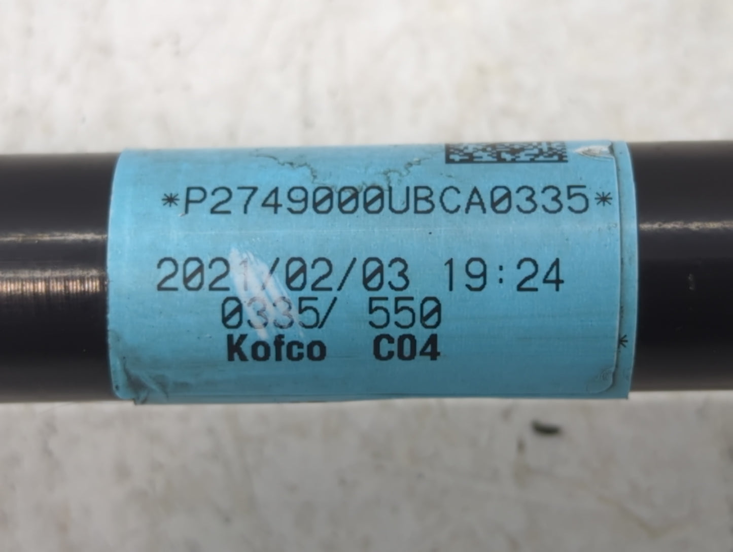 2020-2022 Kia Telluride Axle Shaft Rear Driver Cv C/v - Oemusedautoparts1.com