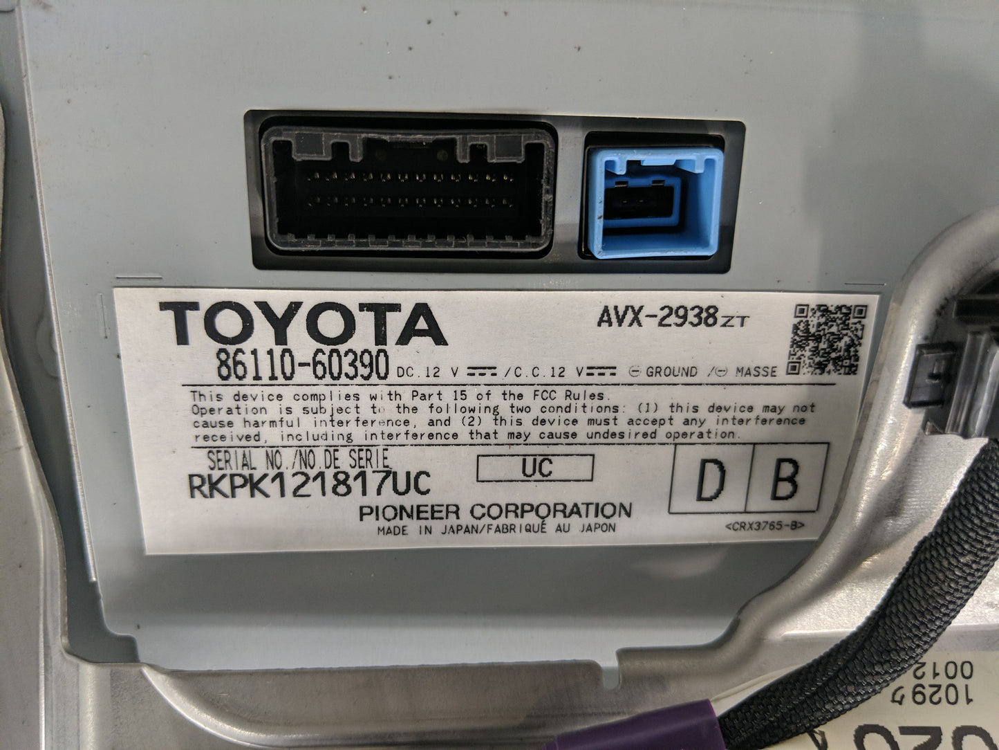 2020-2020 Lexus Gx460 Information Display Screen - Oemusedautoparts1.com
