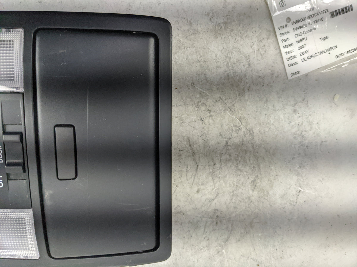 2021 Lexus Gx460 Overhead Roof Console Black - Oemusedautoparts1.com