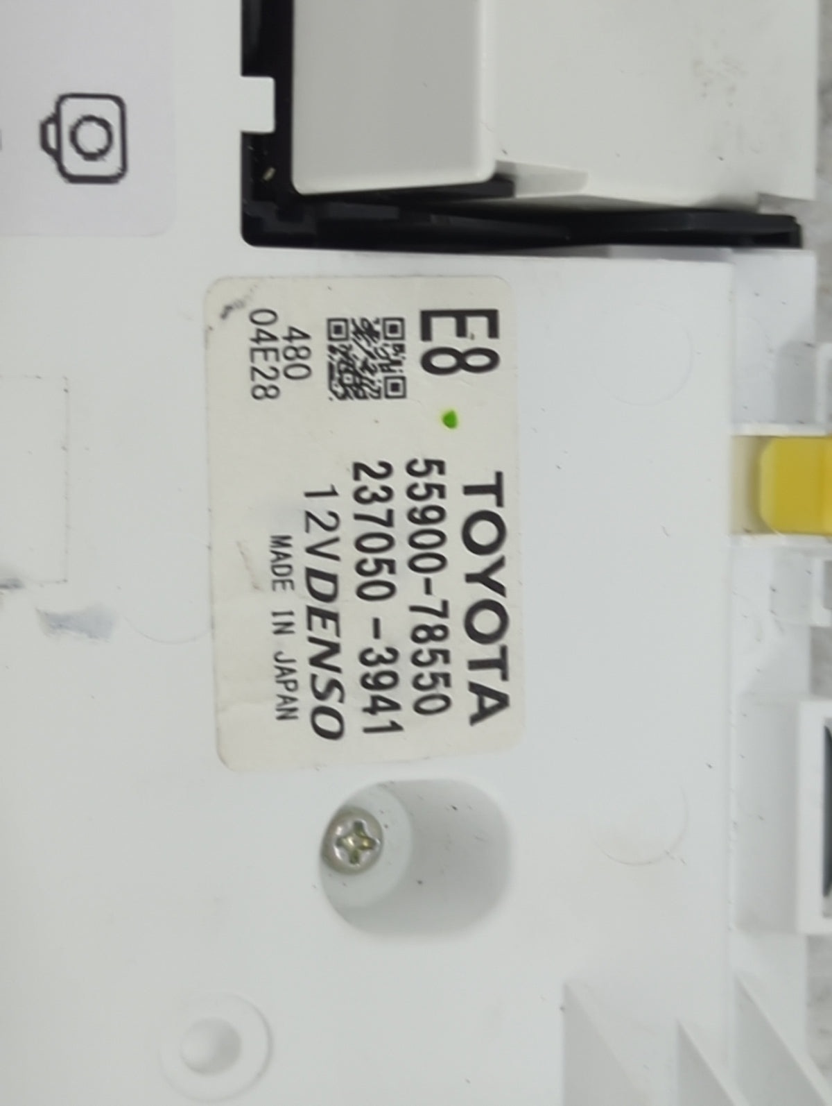 2020-2021 Lexus Nx300 Climate Control Module Temperature AC/Heater Replacement P/N:55900-78550 237050-3941 Fits Fits 2020 20