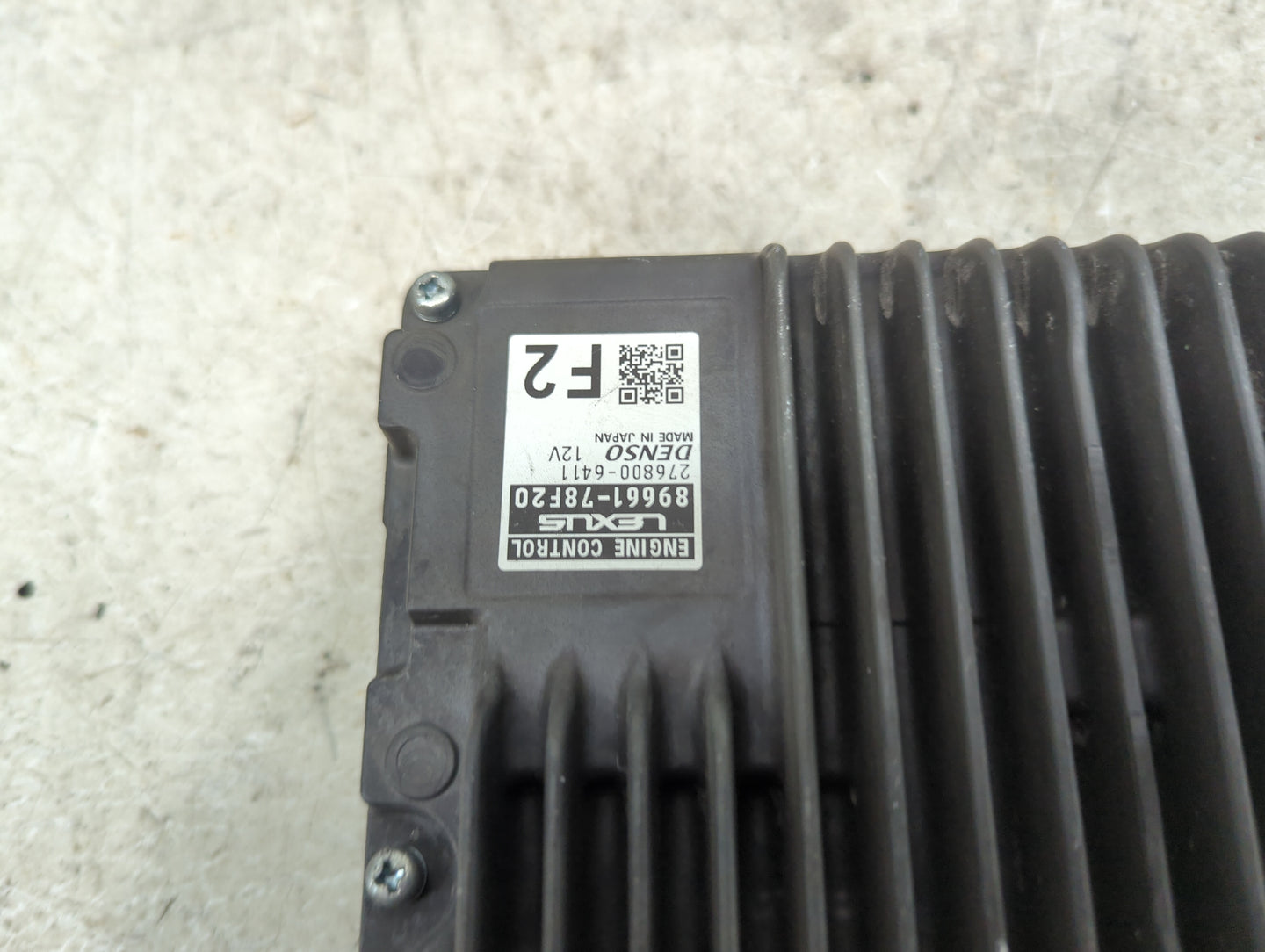 2020-2021 Lexus Nx300 PCM Engine Control Computer ECU ECM PCU OEM P/N:89661-78F20 275800-6411 Fits Fits 2020 2021 OEM Used A
