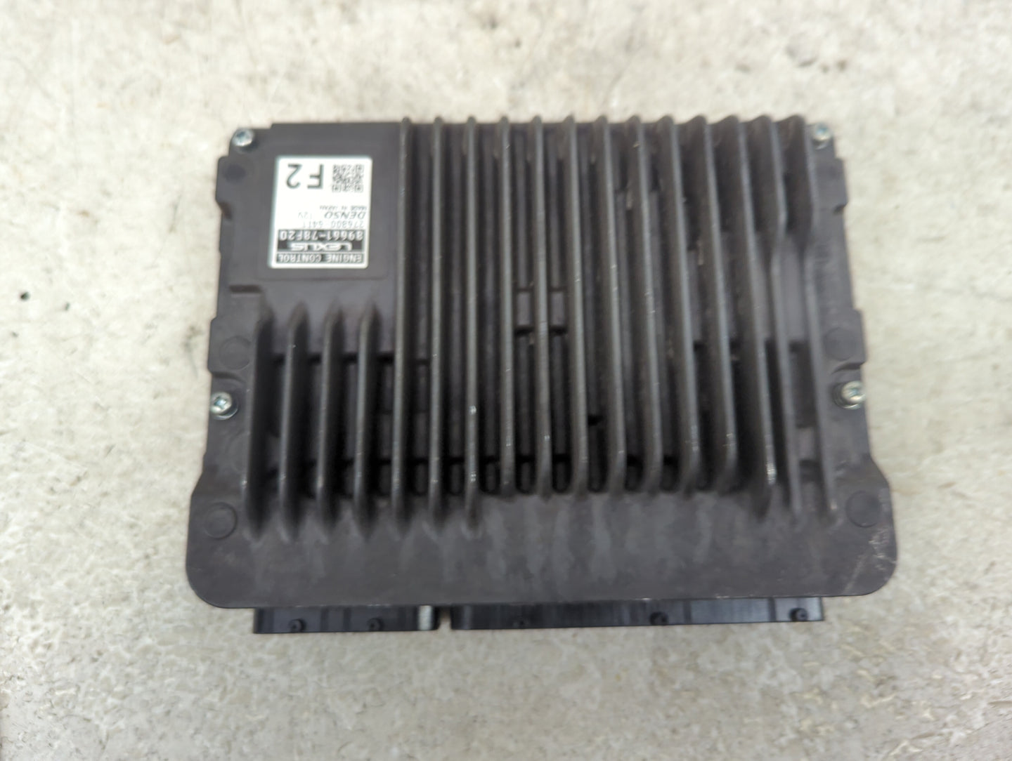 2020-2021 Lexus Nx300 PCM Engine Control Computer ECU ECM PCU OEM P/N:89661-78F20 275800-6411 Fits Fits 2020 2021 OEM Used A