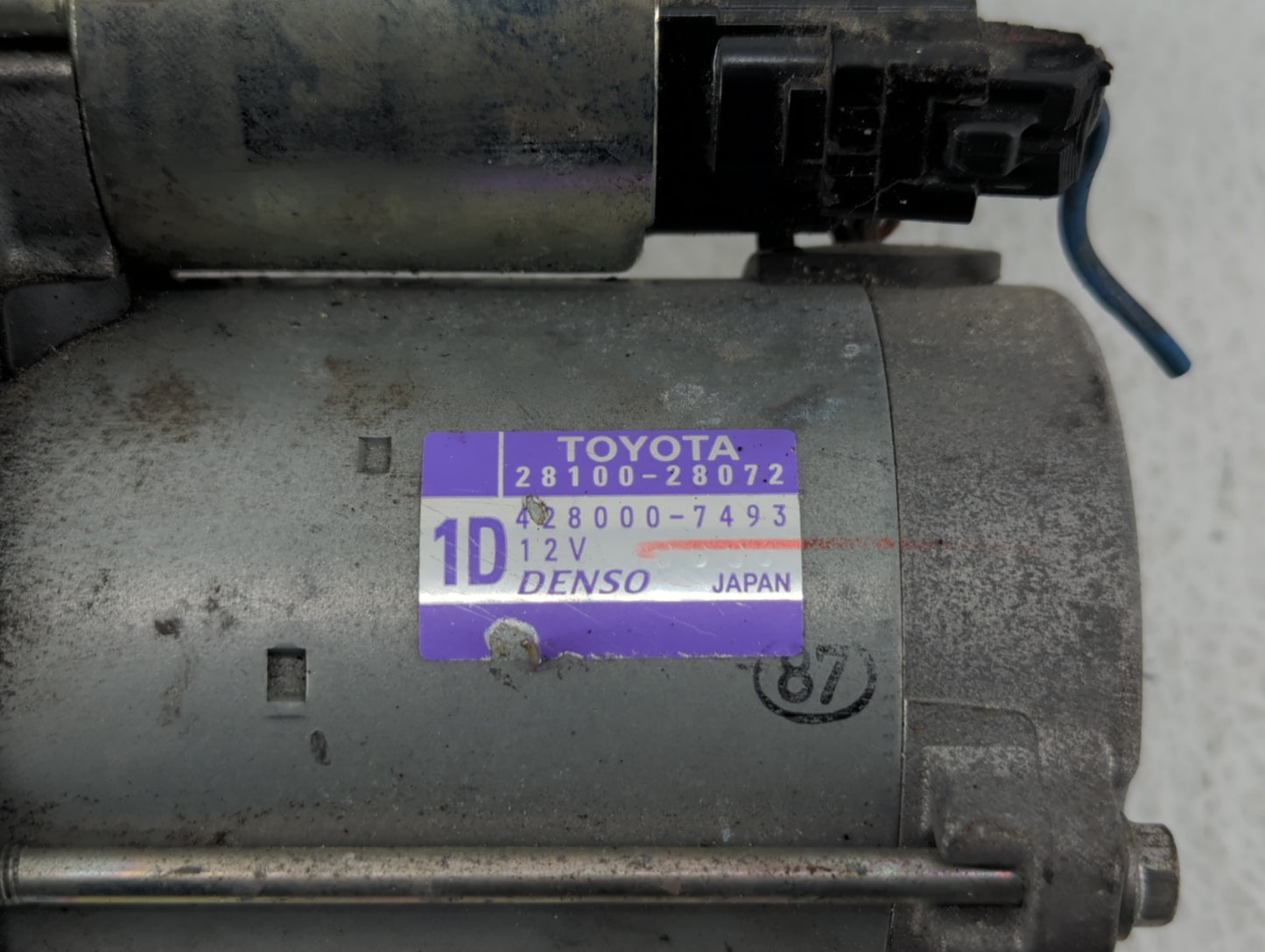 2018-2021 Lexus Nx300 Car Starter Motor Solenoid OEM P/N:28100-28072 Fits Fits 2009 2010 2011 2012 2016 2018 2019 2020 2021 