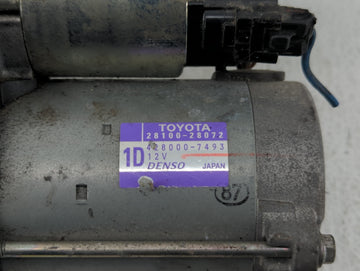 2018-2021 Lexus Nx300 Car Starter Motor Solenoid OEM P/N:28100-28072 Fits Fits 2009 2010 2011 2012 2016 2018 2019 2020 2021 OEM Used Auto Parts
