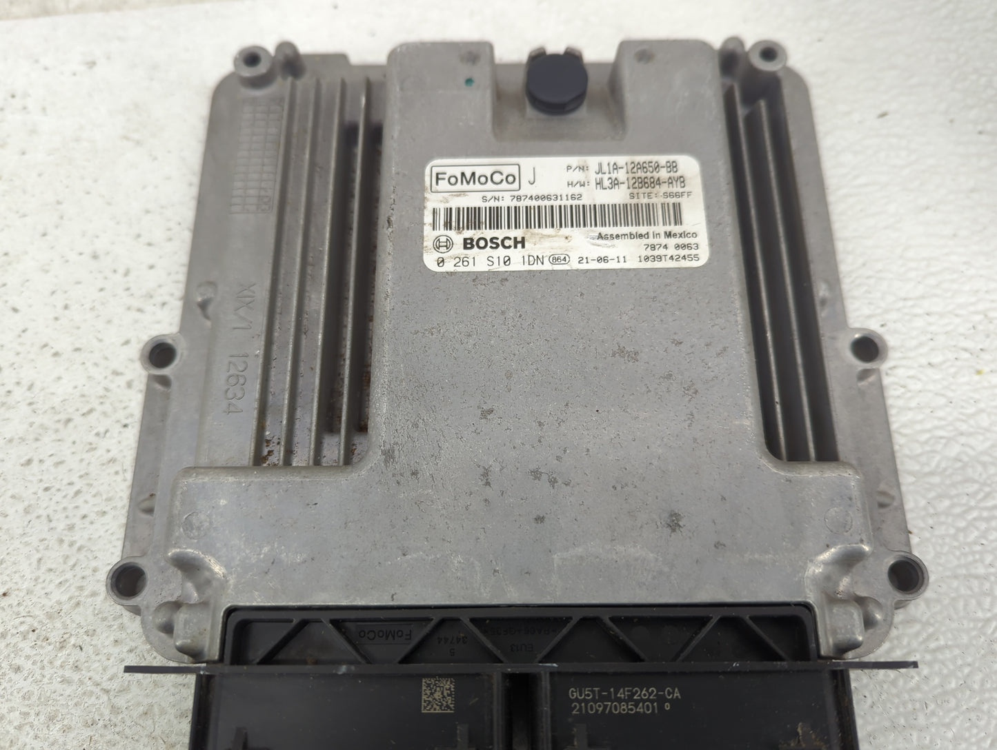 2021 Lincoln Navigator PCM Engine Control Computer ECU ECM PCU OEM P/N:JL1A-12A650-BB HL3A-12B684-AYB, 0261S101DN Fits OEM U