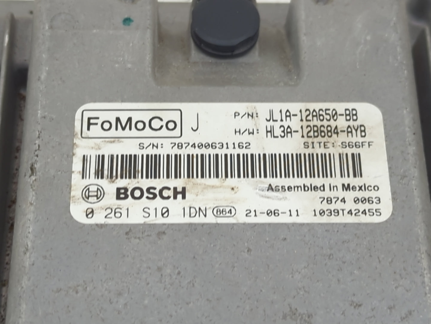 2021 Lincoln Navigator PCM Engine Control Computer ECU ECM PCU OEM P/N:JL1A-12A650-BB HL3A-12B684-AYB, 0261S101DN Fits OEM U